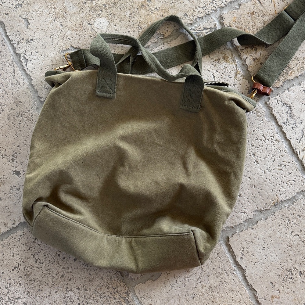 Margo Bianca satchel canvas messenger bag. - Picture 4 of 9